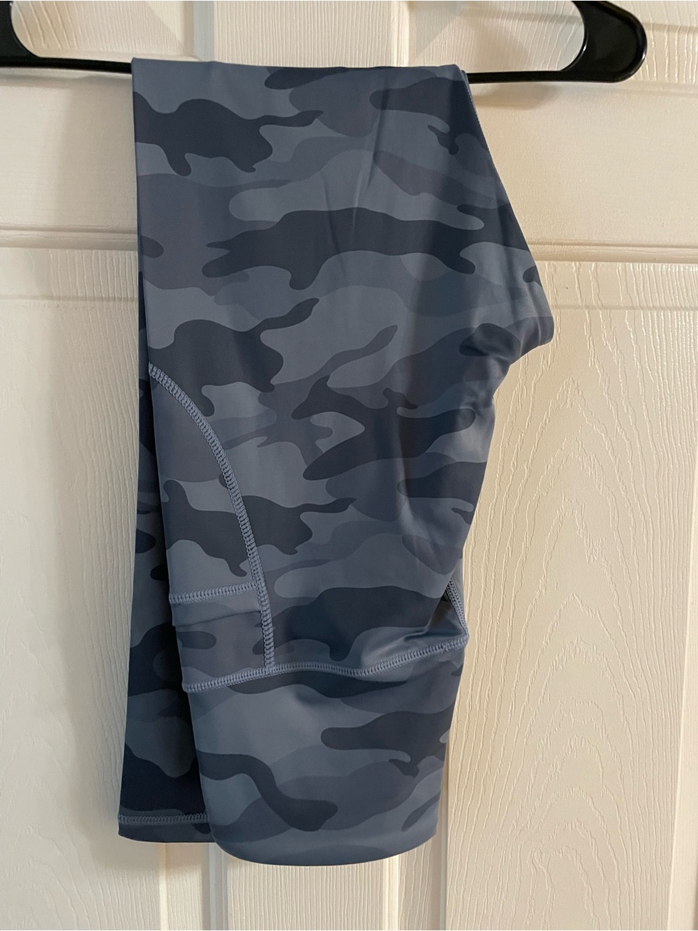 Womens blue Camo Performance leggings